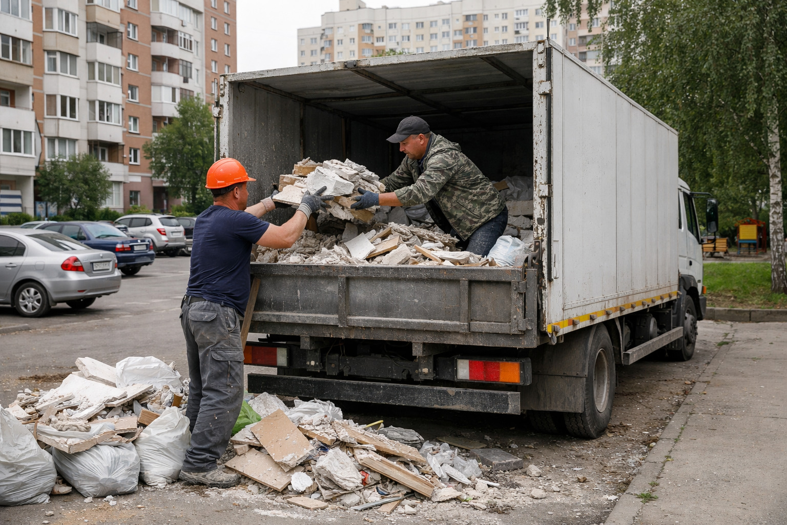 Вывоз хлама из квартиры